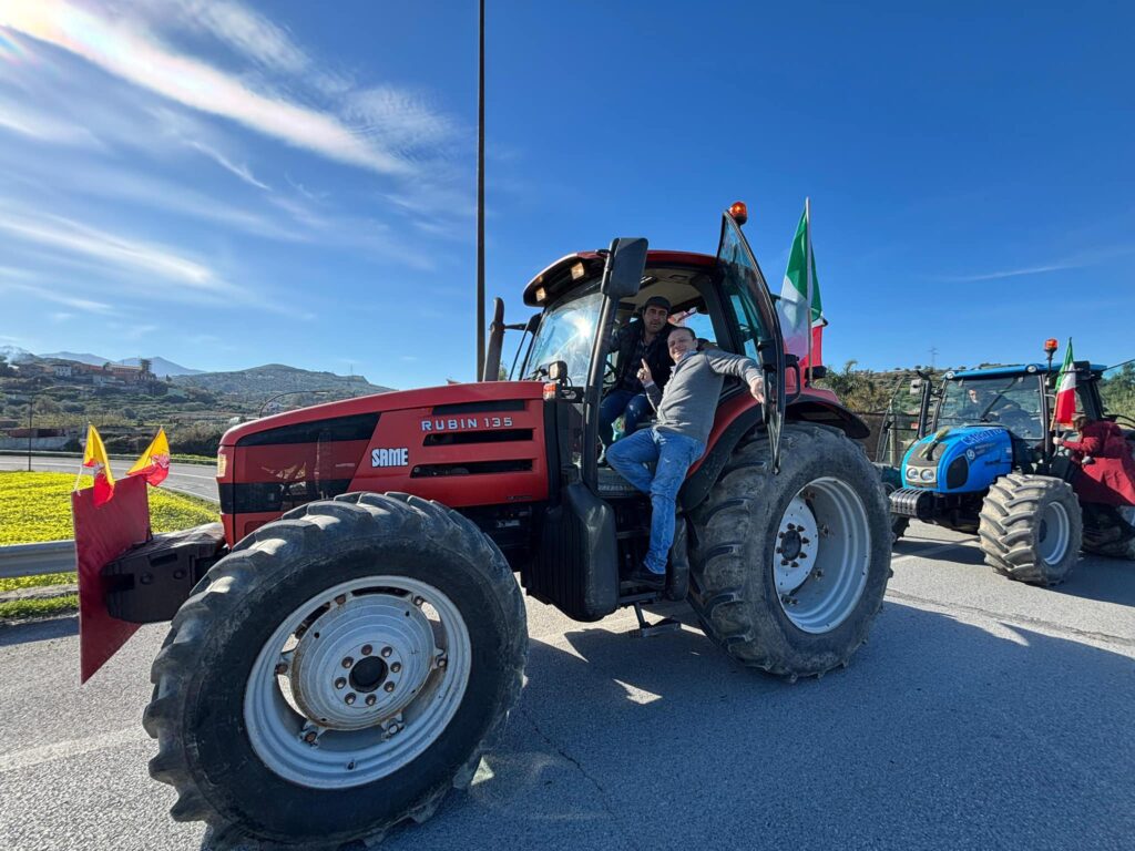 Protesta agricoltori provincia Messina