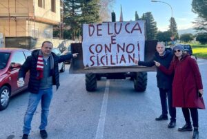 Protesta agricoltori provincia Messina