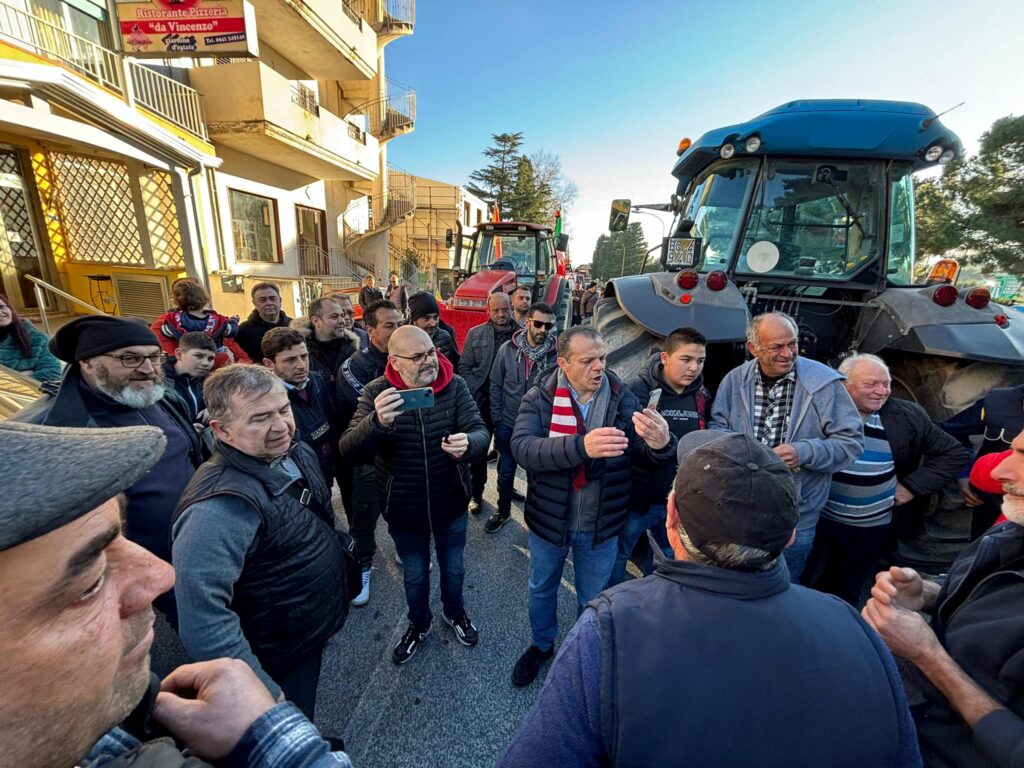 Protesta agricoltori provincia Messina