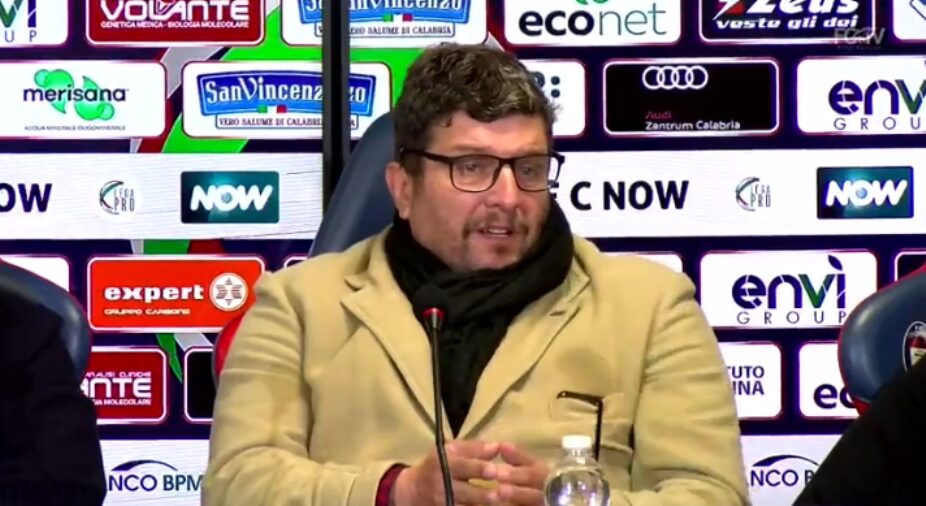 Silvio Baldini si presenta a Crotone
