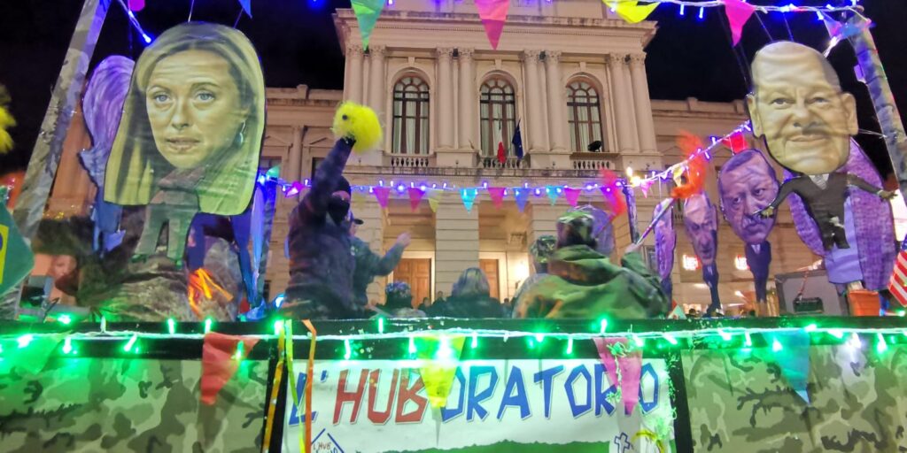 carro allegorico “La Pace supposta”