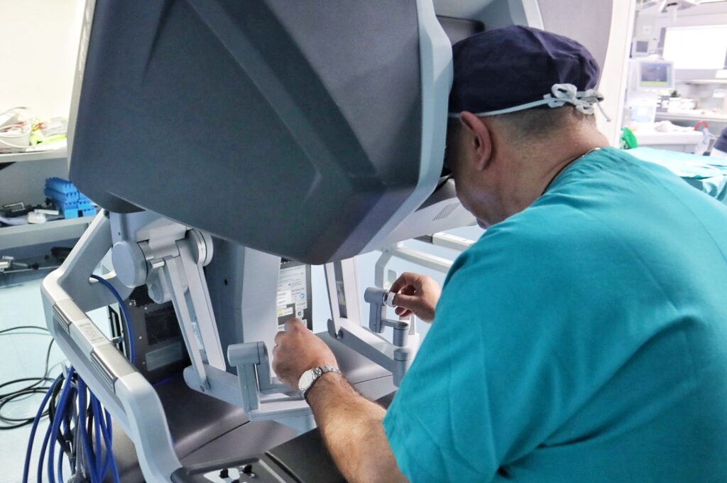 dott sgrò robot da vinci