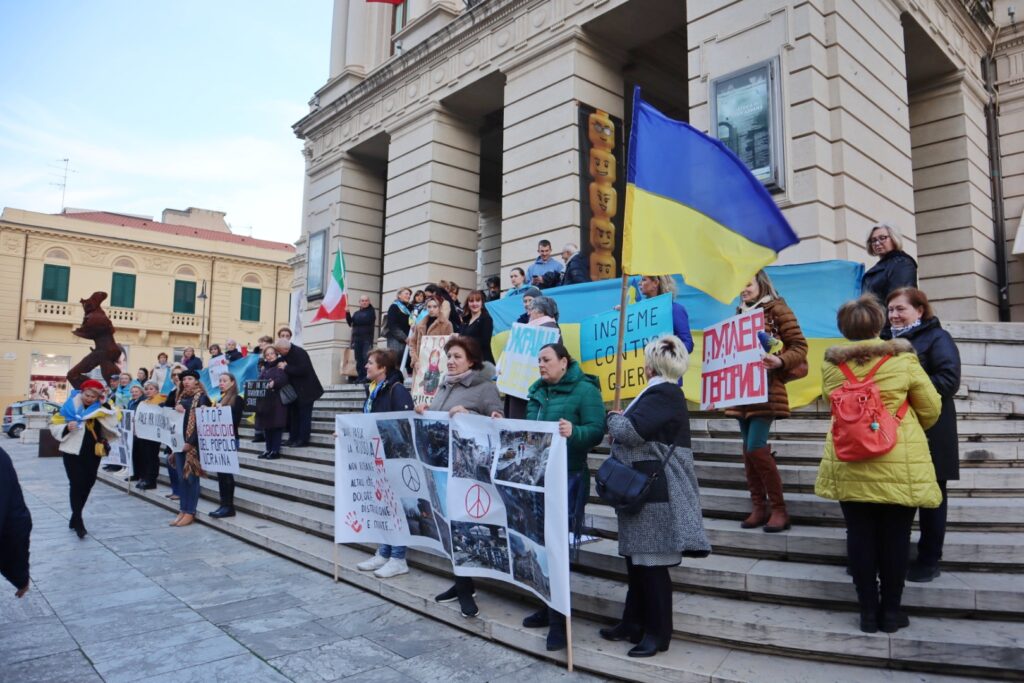 manifestazione ucraina reggio calabria