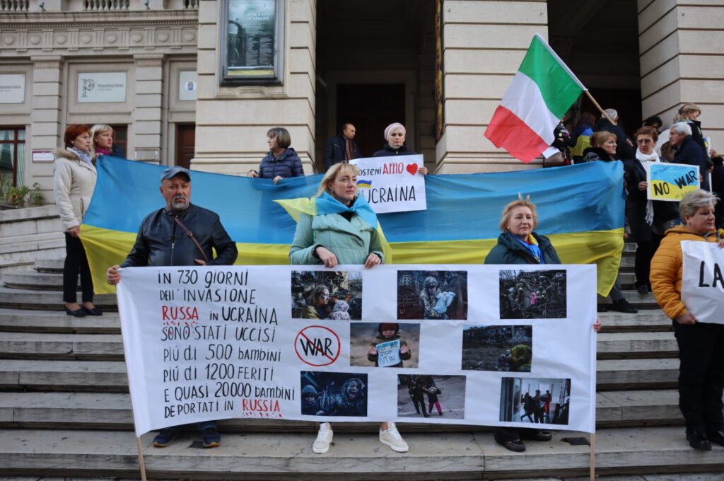 manifestazione ucraina reggio calabria