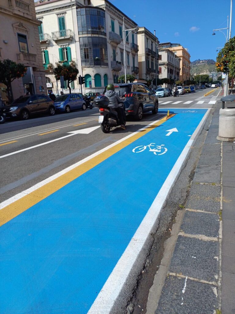 pista ciclabile messina