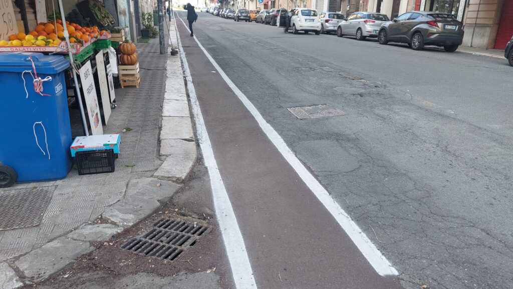 pista ciclabile via de nava