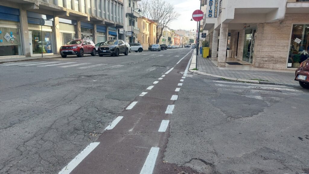 pista ciclabile via de nava