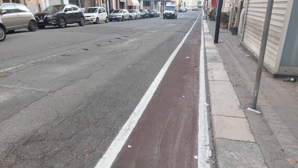 pista ciclabile via de nava