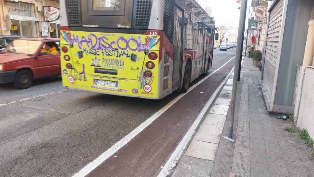 pista ciclabile via de nava