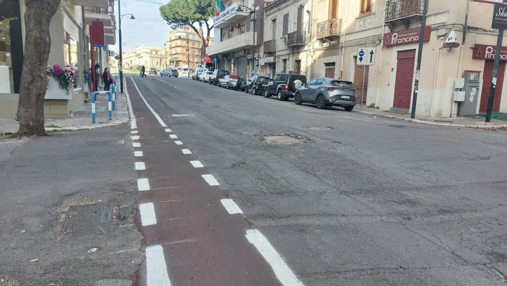 pista ciclabile via de nava