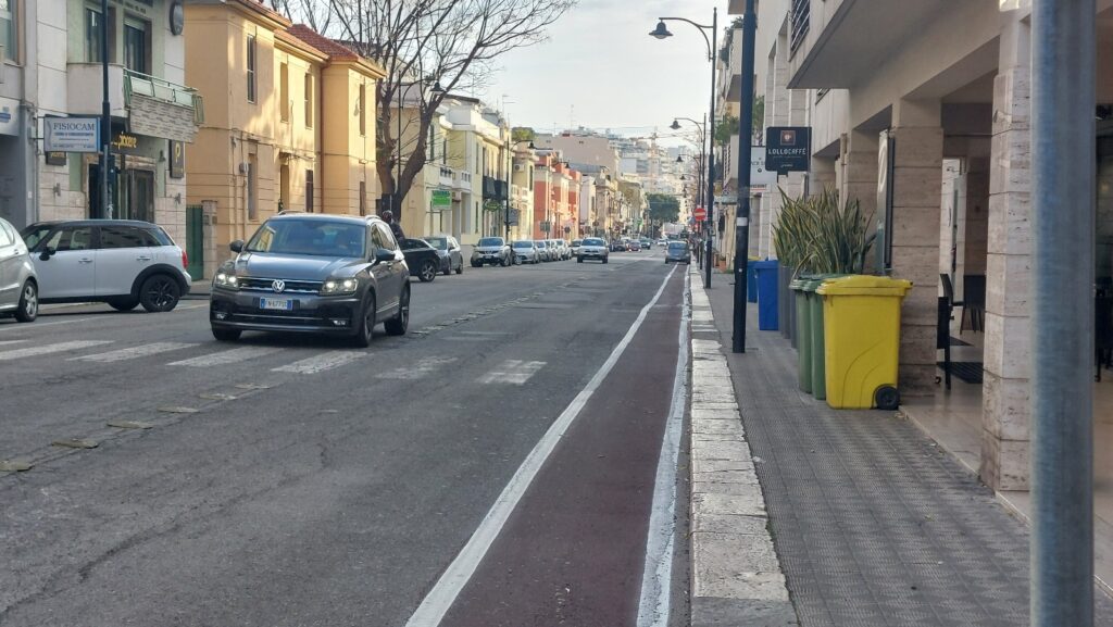 pista ciclabile via de nava