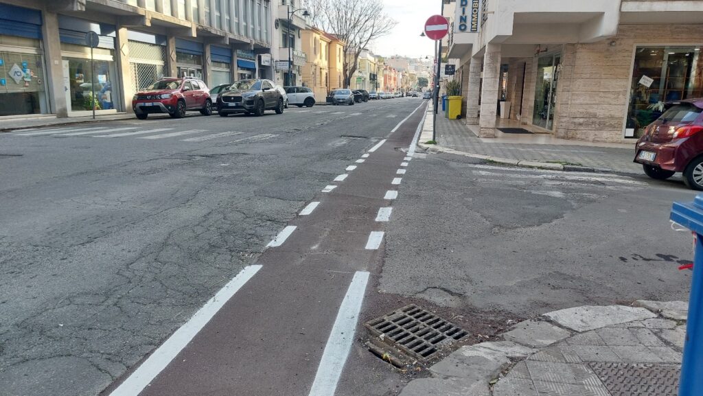 pista ciclabile via de nava