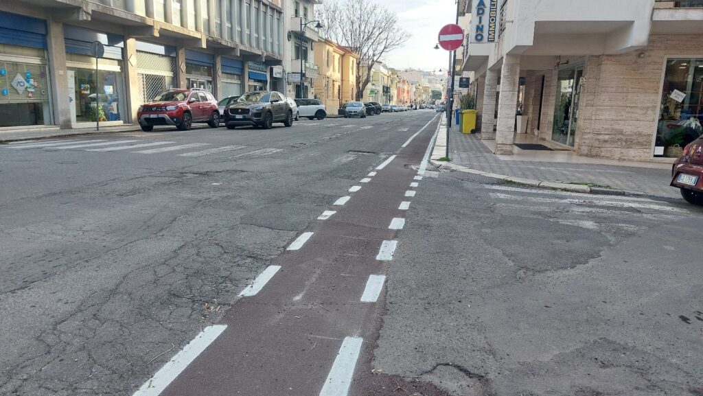 pista ciclabile via de nava