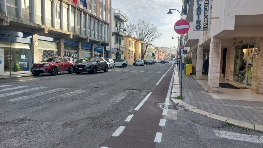 pista ciclabile via de nava