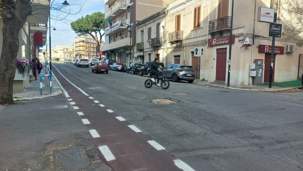 pista ciclabile via de nava