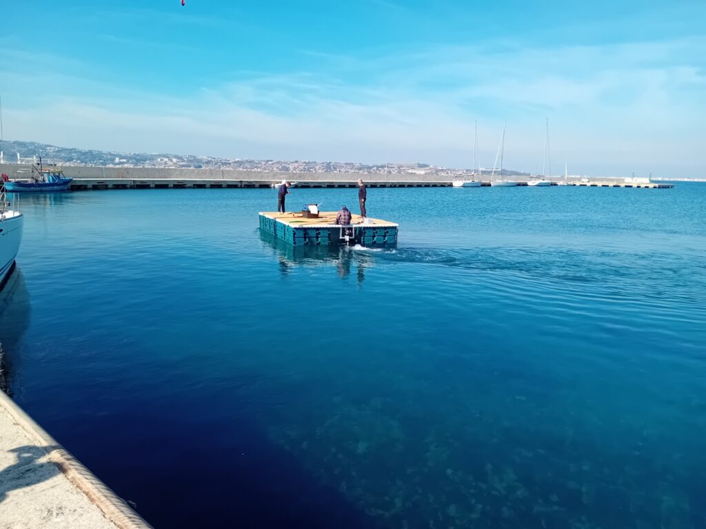 plastica in mare villa san giovanni