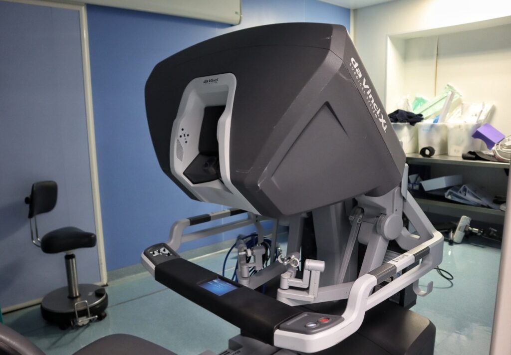 robot da vinci gom reggio calabria