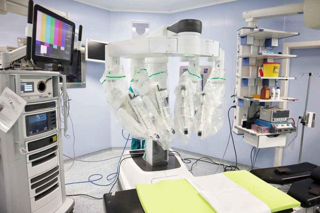 robot da vinci gom reggio calabria