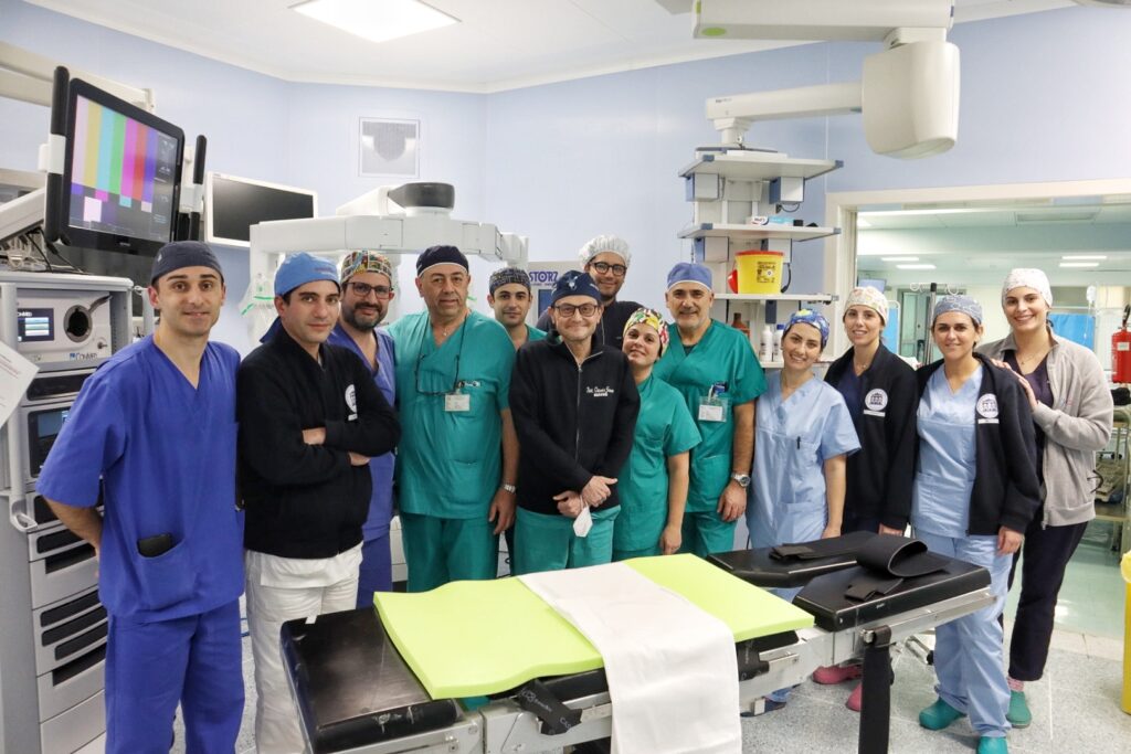 robot da vinci gom reggio calabria