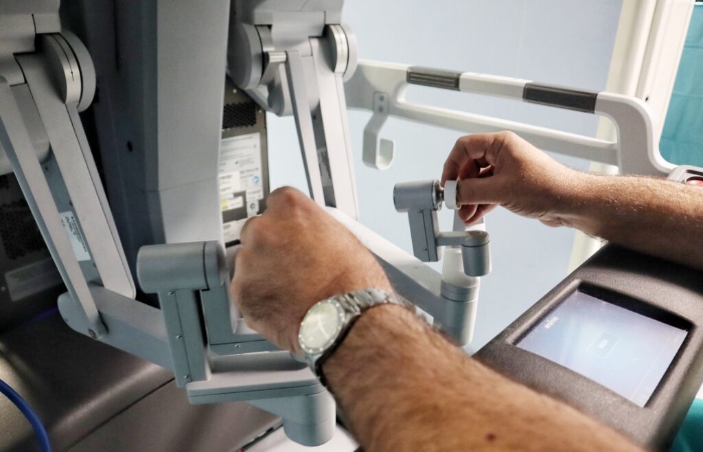 robot da vinci gom reggio calabria