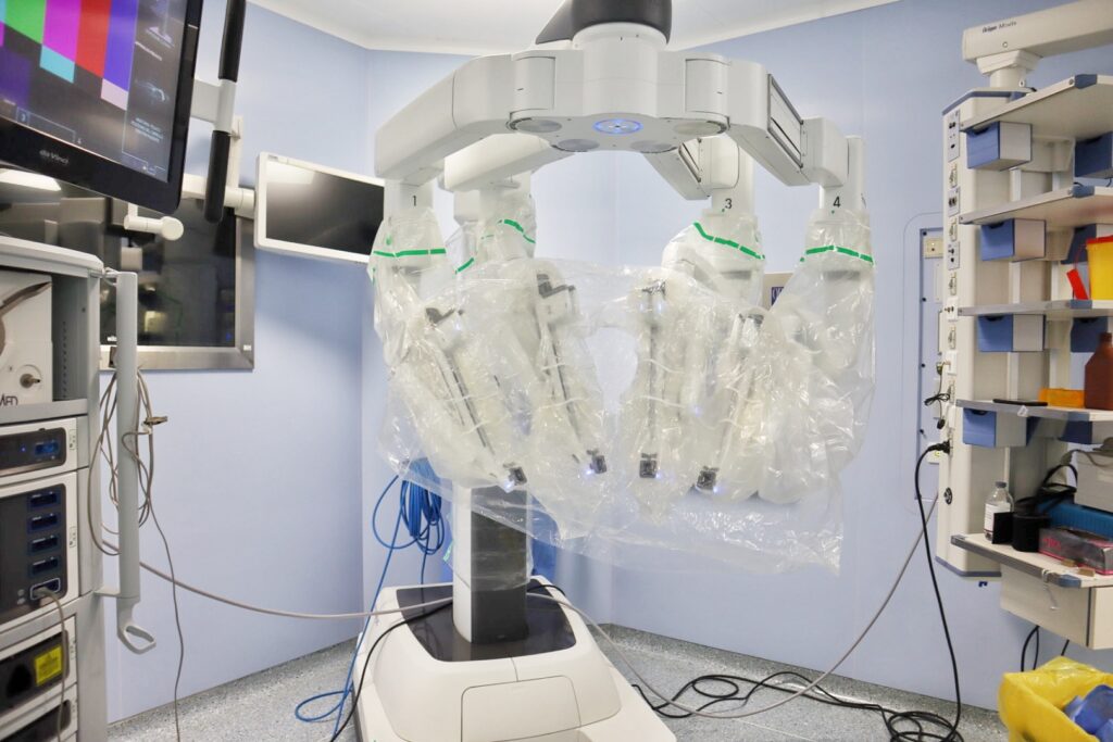 robot da vinci gom reggio calabria