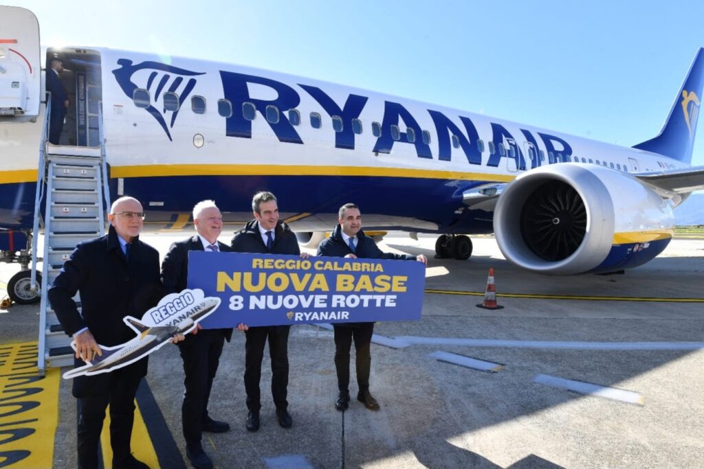 ryanair a reggio calabria