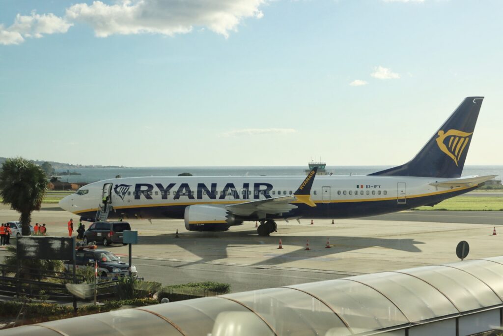 ryanair reggio calabria