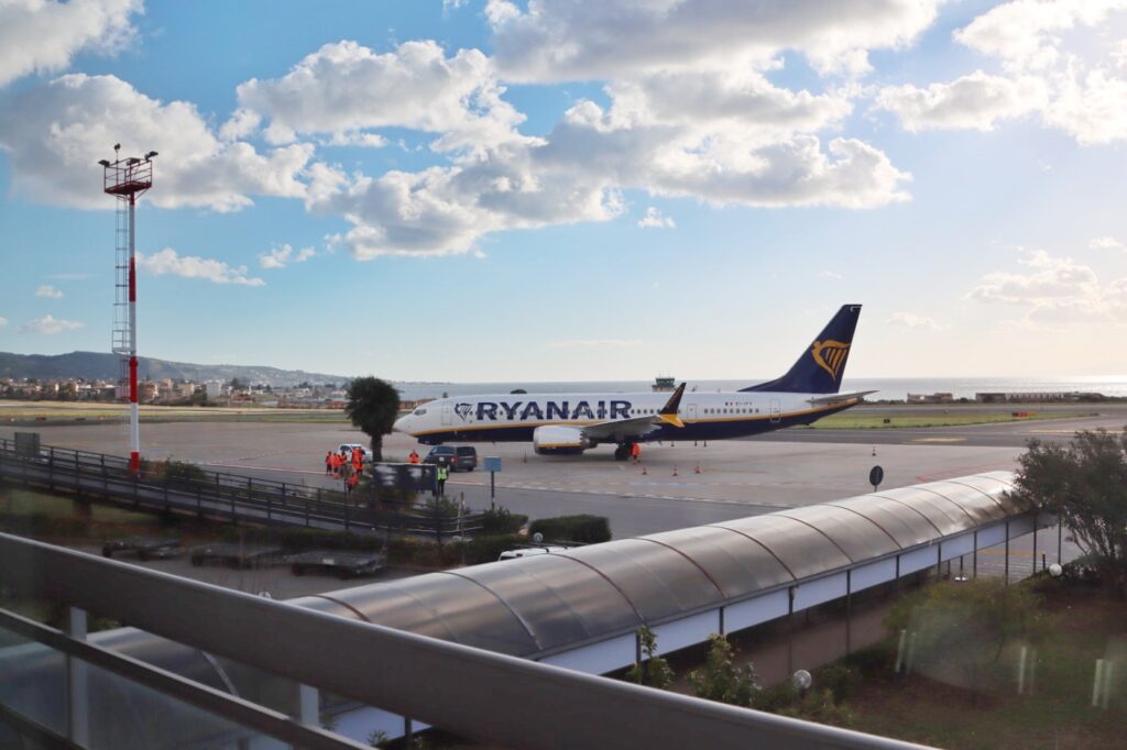ryanair reggio calabria
