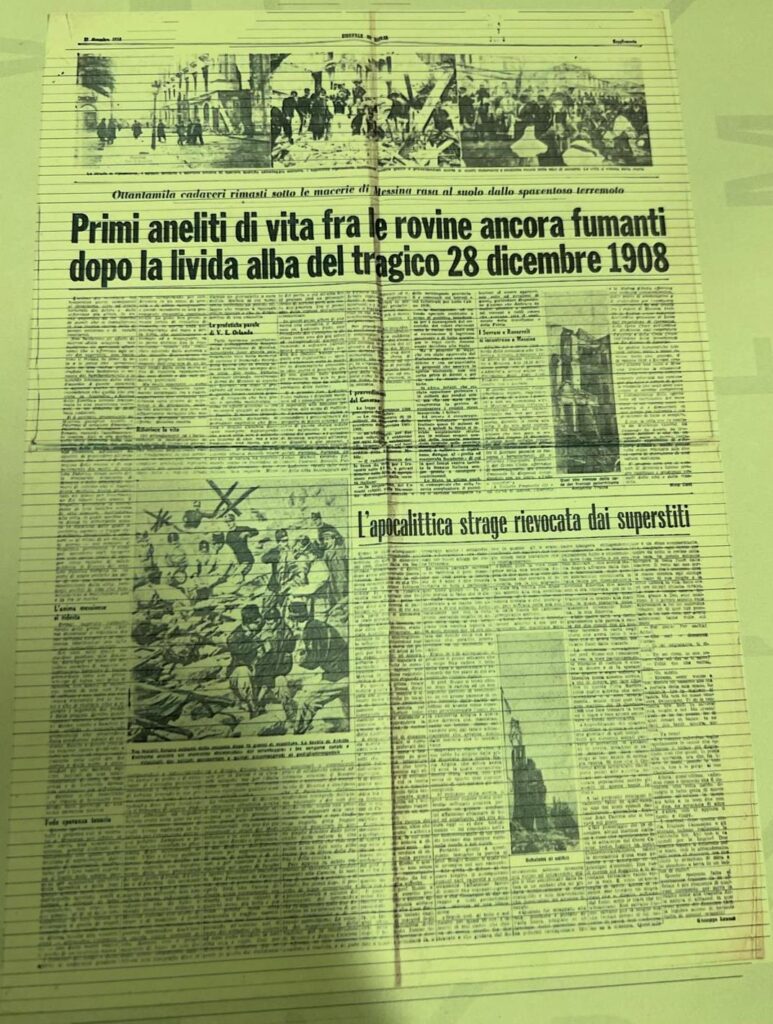 terremoto 1908 stretto di messina