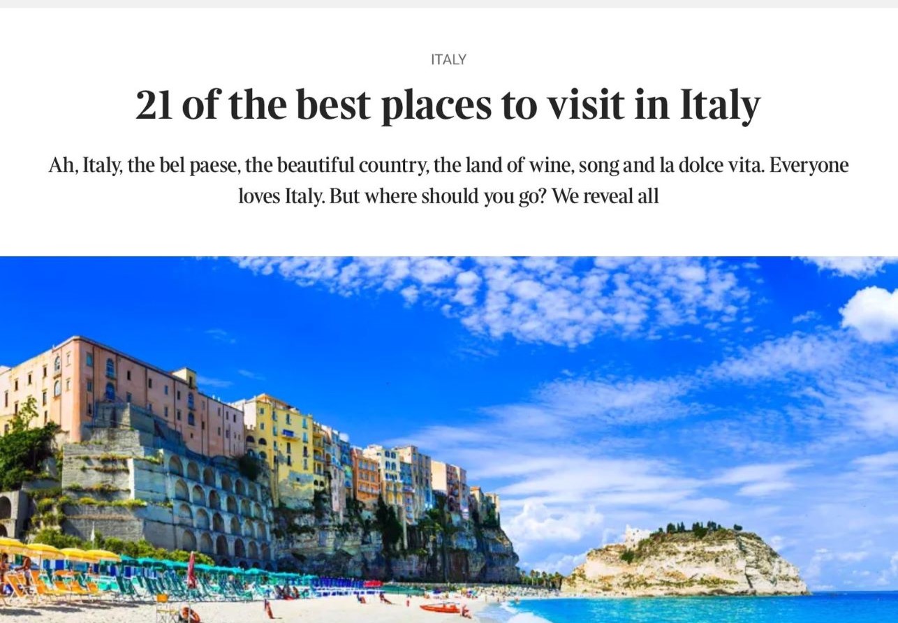 tropea sul times