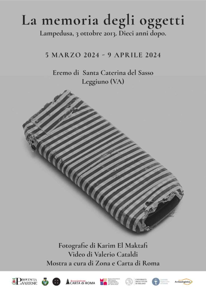 oggetti naufragio lampedusa
