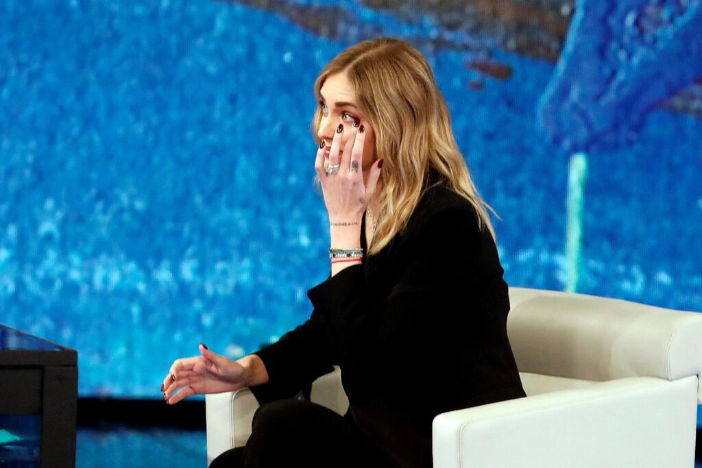 Chiara Ferragni a Che tempo che fa