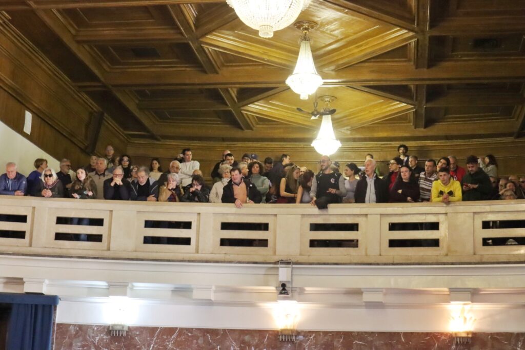 Commissione Ponte sullo Stretto a Messina No Ponte presenti