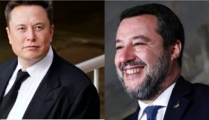 Elon Musk matteo salvini