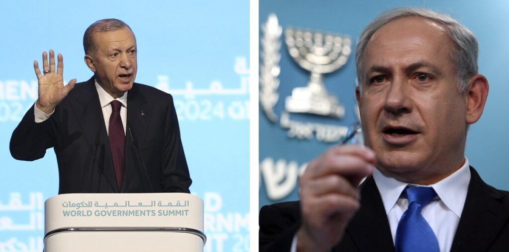 Erdogan e Netanyahu