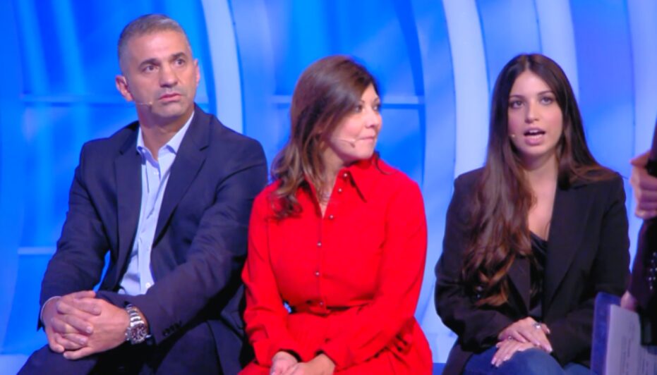 Fabio Di Sole, moglie e figlia Erika a C'è Posta per Te