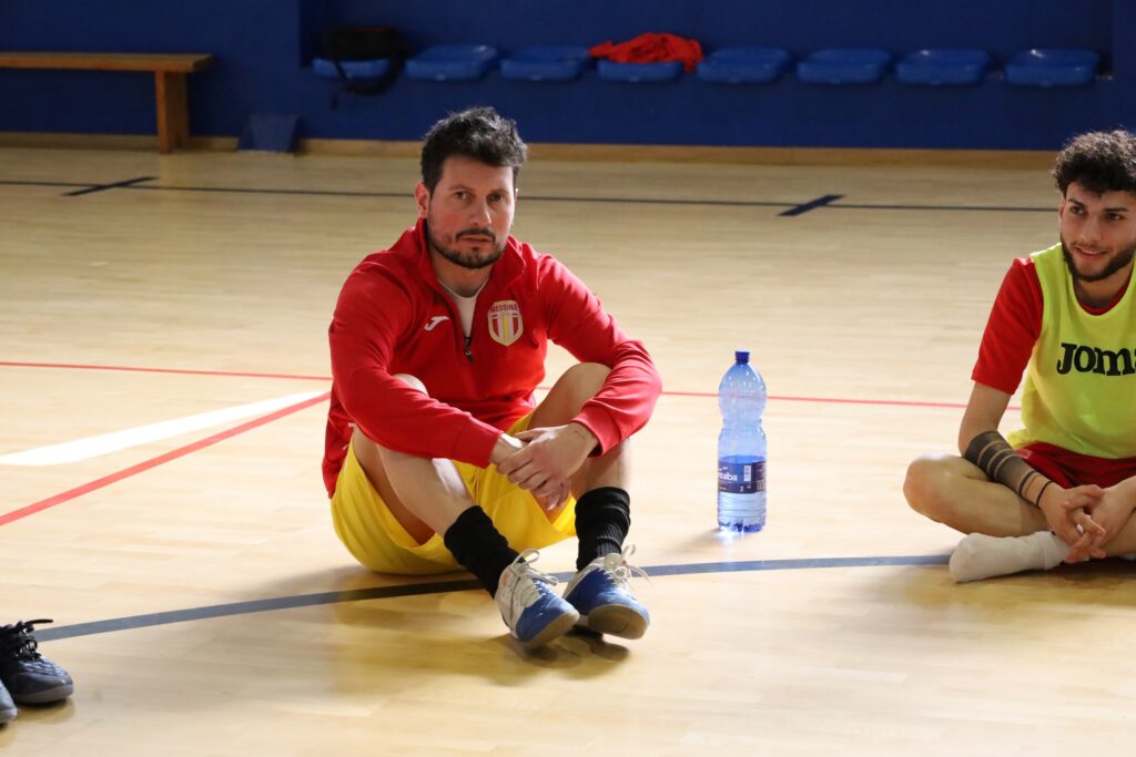 Il capitano Giuseppe Coppolino (MESSINA FUTSAL)
