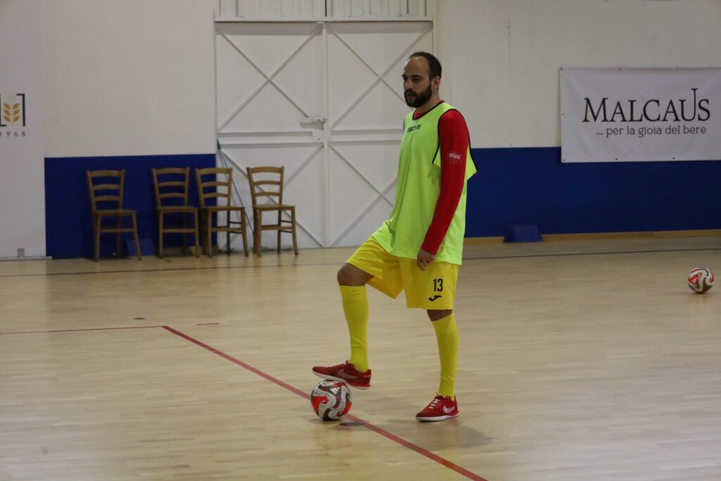Il laterale Nanni Piccolo (MESSINA FUTSAL)