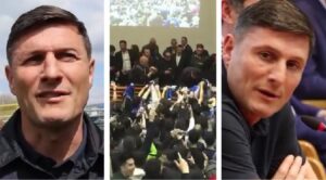 Javier Zanetti all'Università della Calabria