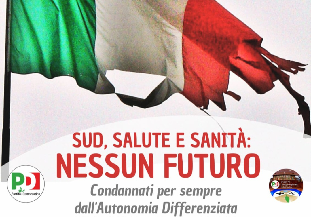 Locandina sud salute e sanità