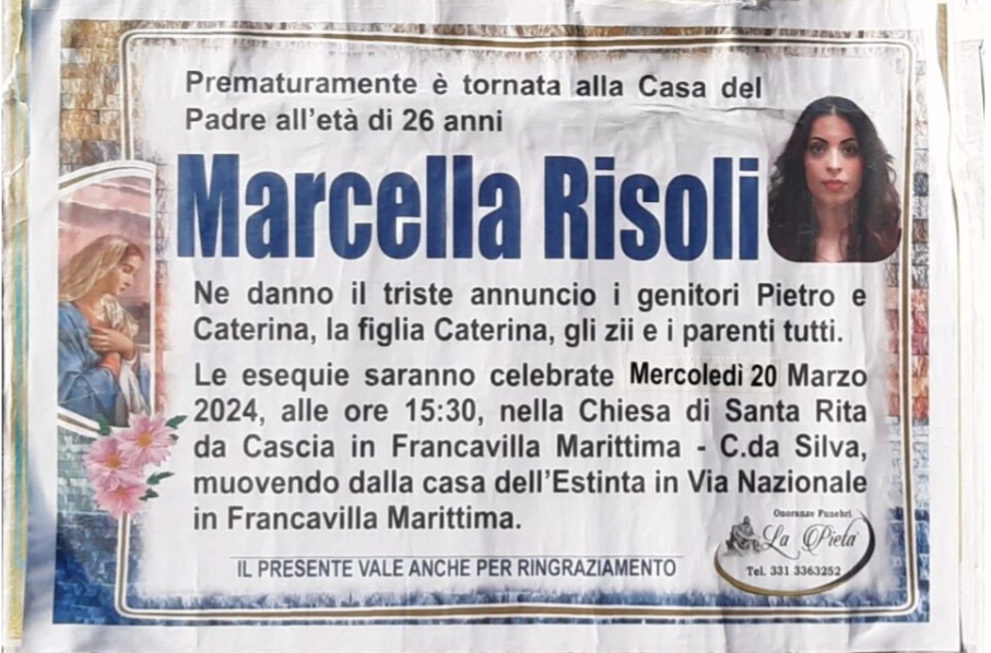 Marcella Risoli manifesto