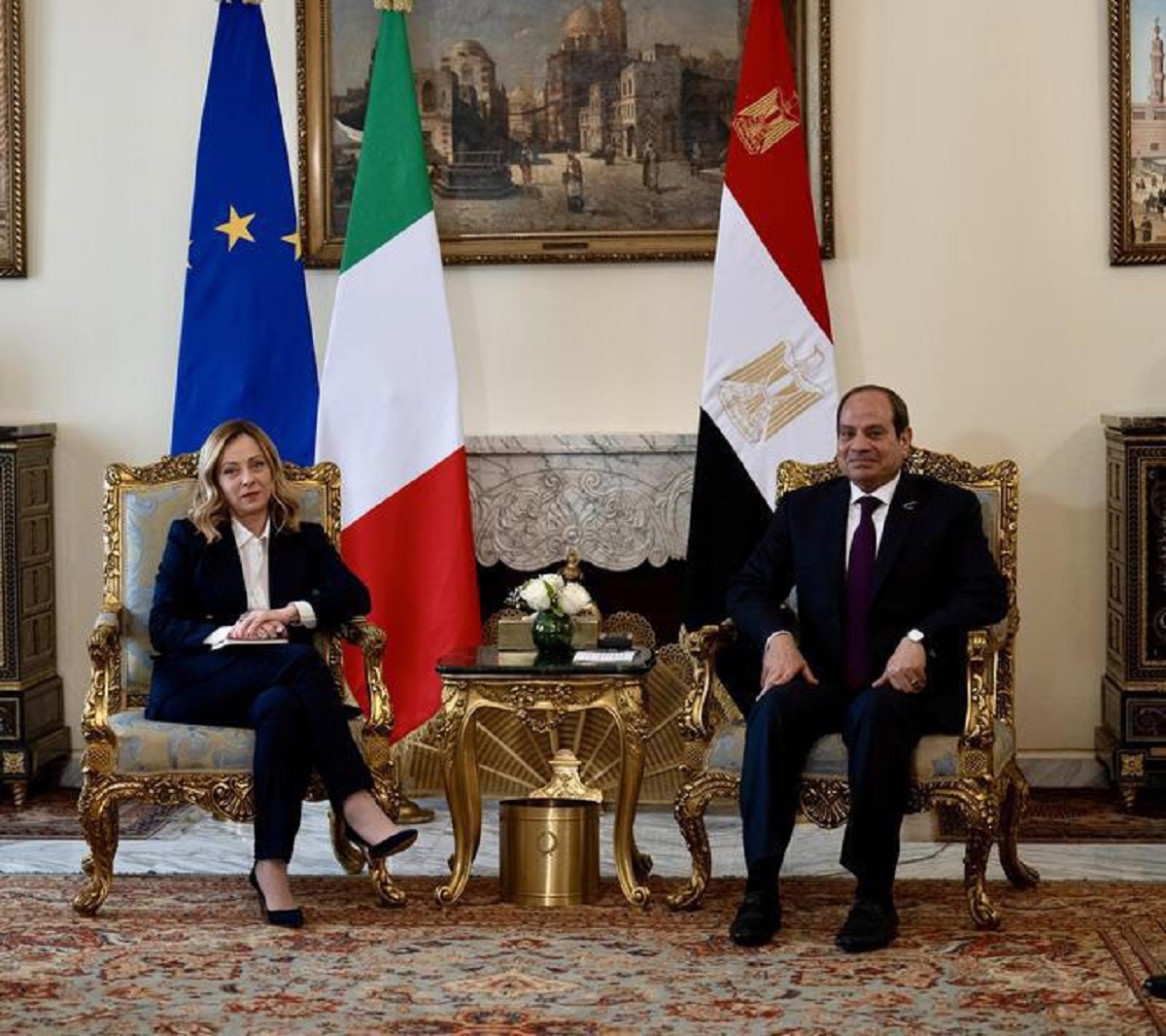 Meloni – al sisi