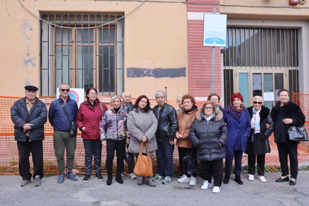 Protesta anziani Centro Sociale Sbarre