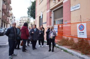 Protesta anziani Centro Sociale Sbarre