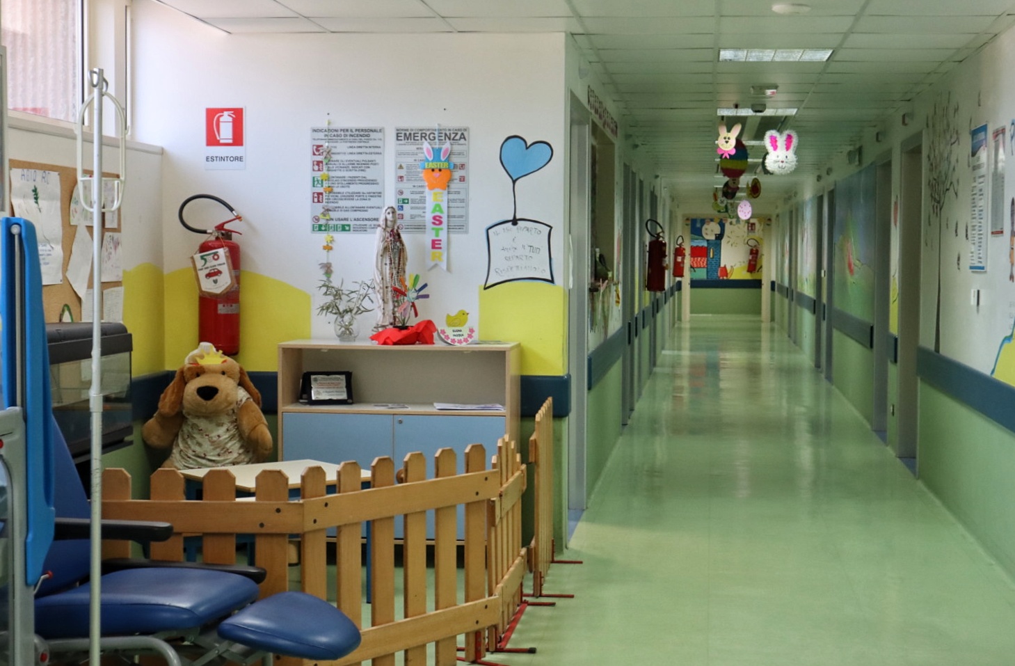 Reparto pediatria GOM ospedali riuniti Reggio Calabria