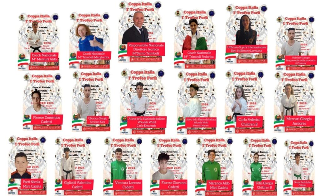 Risultati di Wkaeda Calabria alla Coppa Italia Wukf