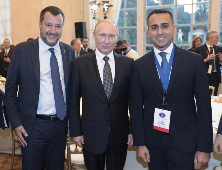 Salvini Putin Di Maio
