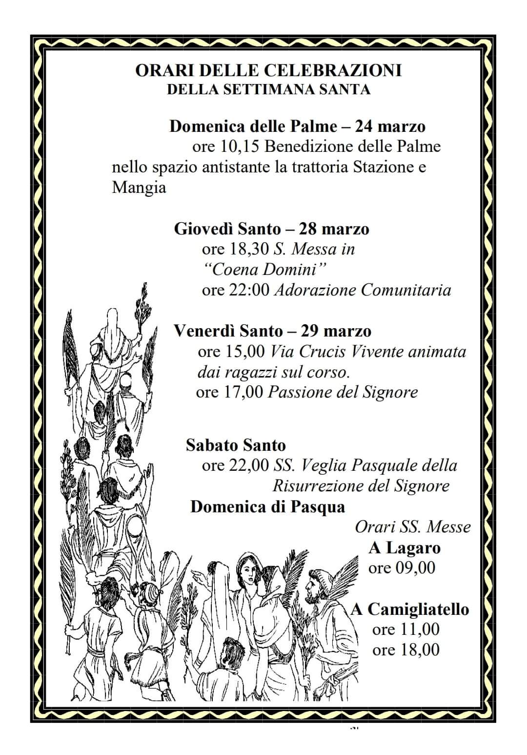 Via Crucis Sila locandina