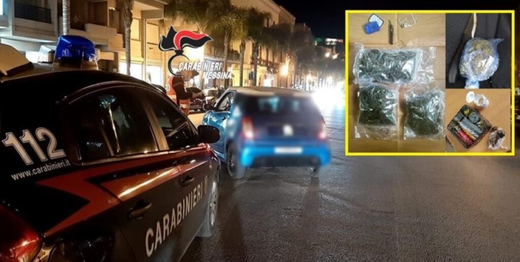 arresti attività antidroga Milazzo