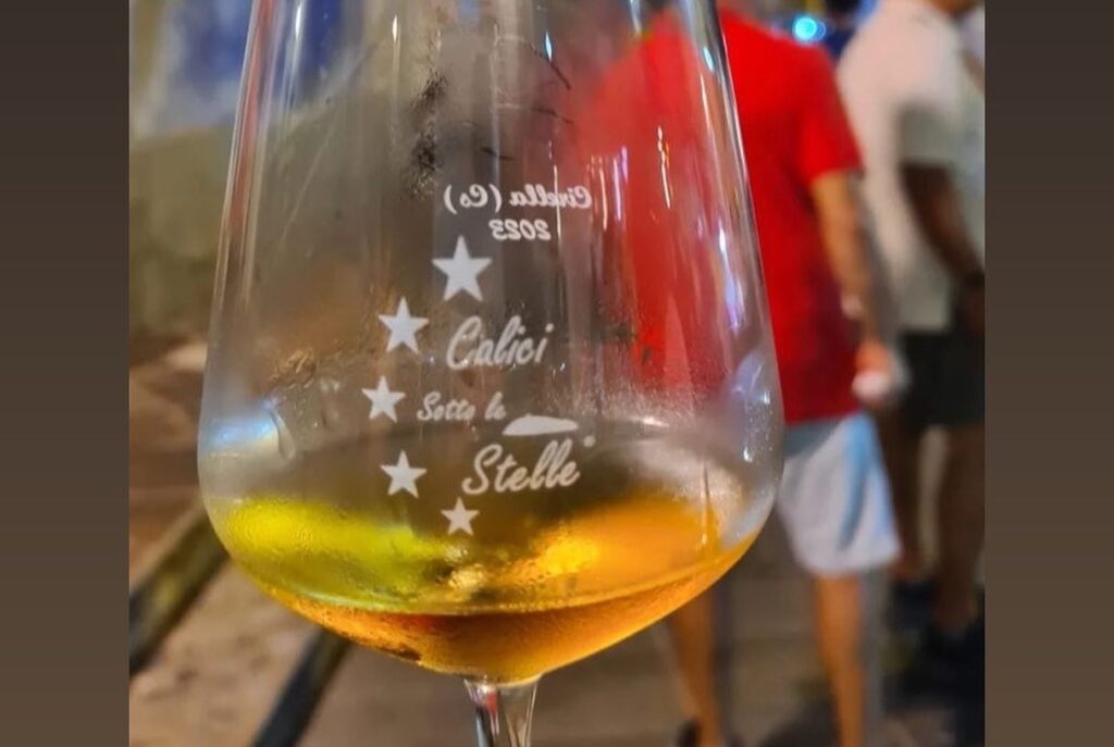 calici sotto le stelle